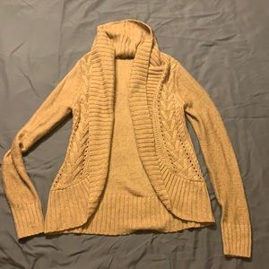 Brown cardigan